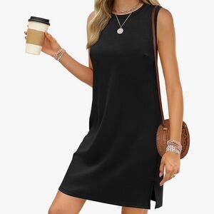 Elegant Black Sleeveless Dress